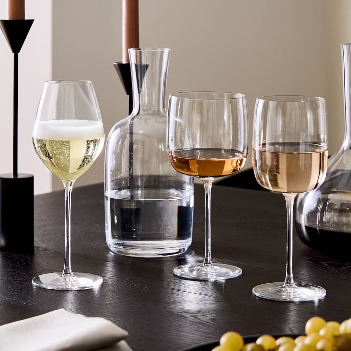 Borough White Wine Glasses Set of 4 | West Elm