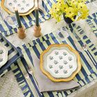 Wide Stripe Cotton Placemats