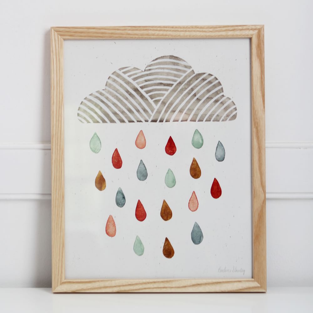 Pauline Stanley Studio Wall Art - Rain Cloud by West Elm