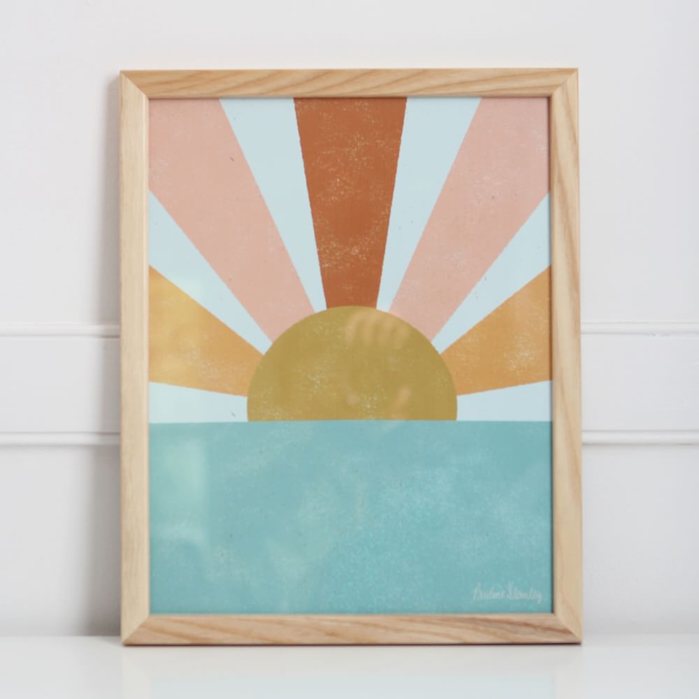 Pauline Stanley Studio Wall Art - Sun Bean Ocean by West Elm