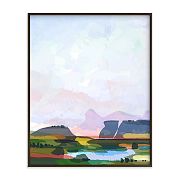 Pink Summer Haze Framed Wall Art by Minted for West Elm