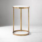Elwell Marble C-Side Table (15")