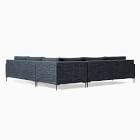 Harper 3-Piece L-Shaped Sectional (106"&ndash;116")