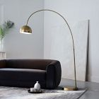 Overarching Metal Shade Floor Lamp (80")