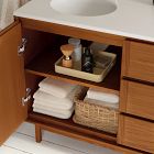 Parquet Double Bathroom Vanity (60")