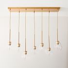 Sculptural 7-Light Geo Chandelier (41.5"&ndash;47")