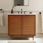 Parquet Single Bathroom Vanity (24"&ndash;48")