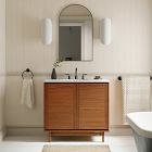 Parquet Single Bathroom Vanity (24"&ndash;48")