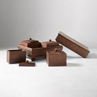 Pierce &amp; Ward Tramp Art Decorative Box