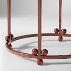 Pierce &amp; Ward Deco Dot Side Table (18")