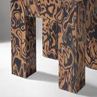 Pierce &amp; Ward Novelty Burl Side Table (16")