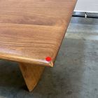 Open Box: Anton Solid Wood Coffee Table (44") - Burnt Wax