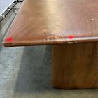 Open Box: Anton Solid Wood Coffee Table (44") - Burnt Wax