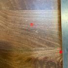Open Box: Anton Solid Wood Coffee Table (44") - Burnt Wax