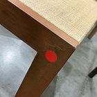 Open Box: Baldwin Raffia Side Table (28") - Cool Walnut, Raffia