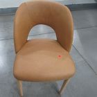 Open Box: Boerum Leather Dining Chair - Ludlow Leather Sesame, Blonde