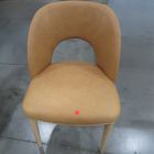 Open Box: Boerum Leather Dining Chair - Ludlow Leather Sesame, Blonde