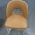 Open Box: Boerum Leather Dining Chair - Ludlow Leather Sesame, Blonde