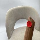 Open Box: Boerum Office Chair - Performance Distressed Velvet Sand, Blonde