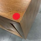 Open Box: Carved Pattern Media Console (80") - Burnt Wax