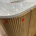 Open Box: Ellington Single Bathroom Vanity (24") - Blonde, No Hardware