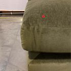 Open Box: Haven Extra Deep Right-Arm 2 Seater Sofa Bench - Performance Distressed Velvet Juniper
