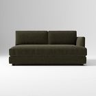 Open Box: Haven Extra Deep Right-Arm 2 Seater Sofa Bench - Performance Distressed Velvet Juniper