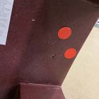 Open Box: Parsons Ceramic Side Table (18") - Dahlia Red