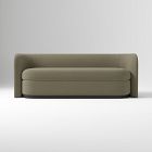 Open Box: Teagan Sleeper Sofa, Full - Performance Velvet Dark Olive