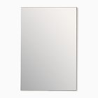 Open Box: Thin Metal Rectangle Wall Mirror - Antique Brass