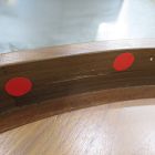Open Box: Volume Round Storage Drum Coffee Table (36") - Cool Walnut