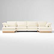 Harmony 3-Piece U-Shaped Chaise Sectional