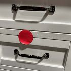 Open Box: Parker Marble Nightstand (21") - Black, Champagne Bronze