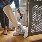 Tota Carbon Steel and Cotton Hamper 