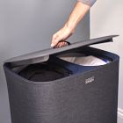 Tota Carbon Steel and Cotton Hamper 