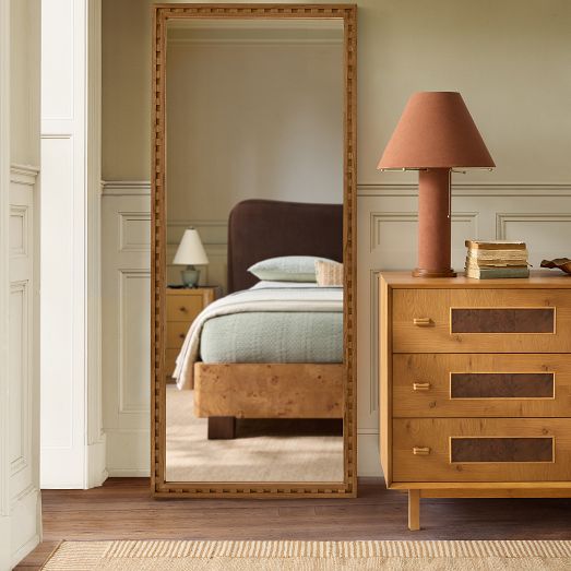 Pierce & Ward Notch Floor Mirror by West Elm