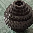 Pierce &amp; Ward Linked Wood Vase