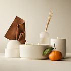 West Elm Homescent Single Wick Candle - Sandalwood &amp; Leather