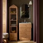 Pierce &amp; Ward Arched Deco Dot Wall Mirror