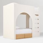 Miso Twin Storage Bunk Bed