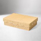 Scallop Rattan Underbed Storage