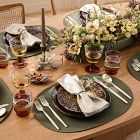 Theron Metal Botanical Candleholders