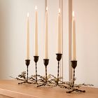 Theron Metal Botanical Candleholders