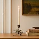 Theron Metal Botanical Candleholders