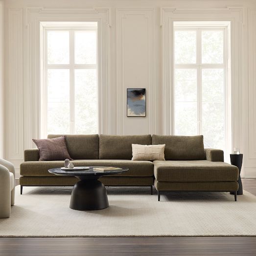 Landon 2-Piece Chaise Sectional (102"-122") by West Elm