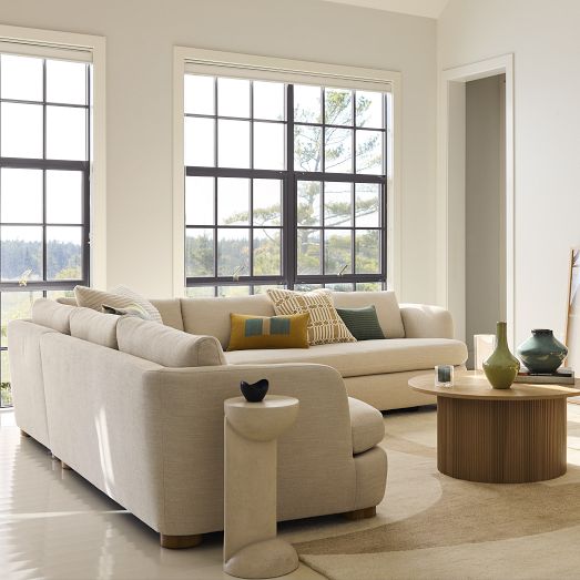 Leroy 3-Piece L-Shaped Sectional (110.5"-118") by West Elm