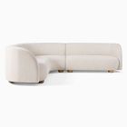 Laurent 3-Piece L-Shaped Wedge Sectional (111.5")