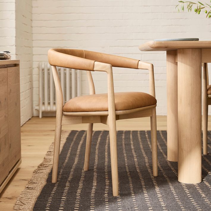Irvine Leather Dining Chair | West Elm Irvine Leather Dining Chair | West Elm
