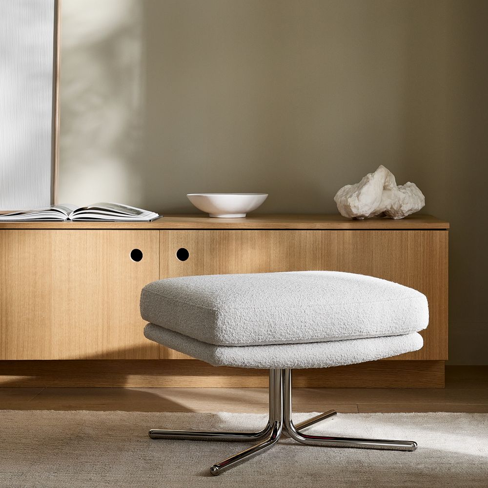 Kristoff Swivel Ottoman by West Elm