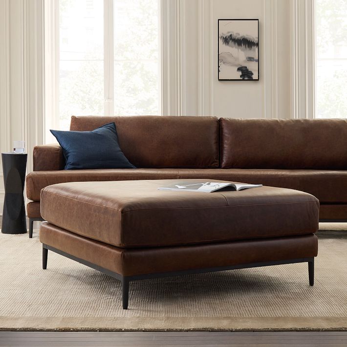 Landon Leather Sofa (66